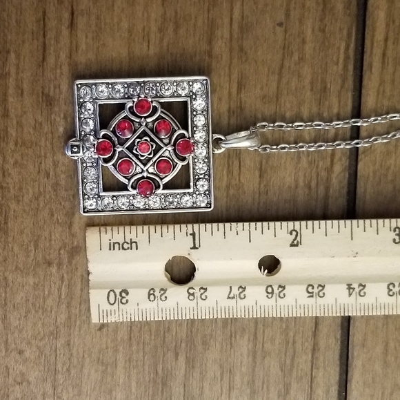 18MM 20MM SNAP Charm Necklace Rhinestone Snap Chai - Picture 3 of 5